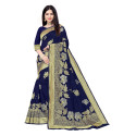 Sari indien de danse Bollywood bleu marine
