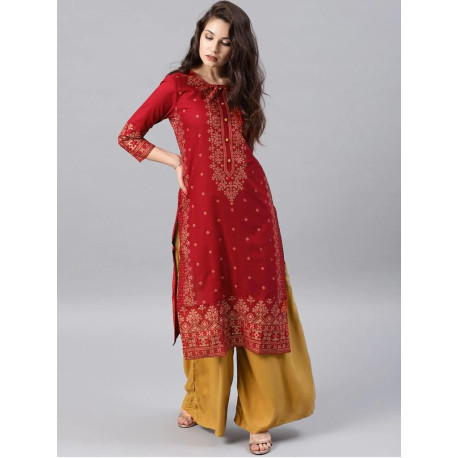 Kurti indienne - Tunique longue ethnique