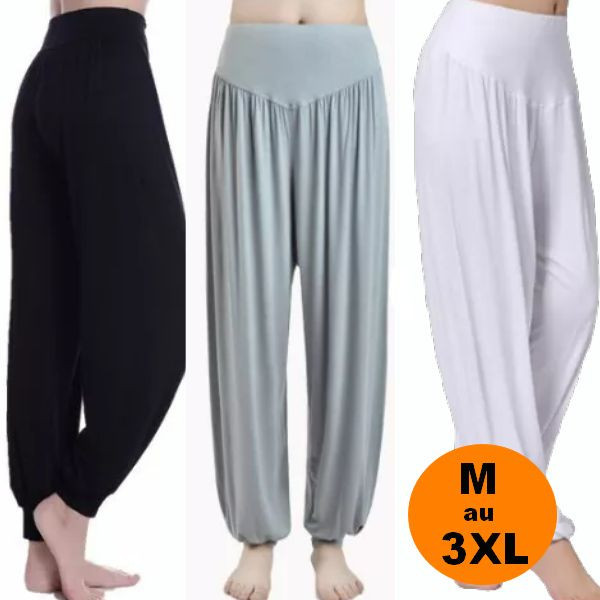 Sari Indien Femme Pantalon Harem Femme Ethnique Imprimé Sarouel