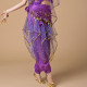 Pantalon de danse femme à paillettes