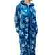 Robe de chambre polaire femme à capuche
