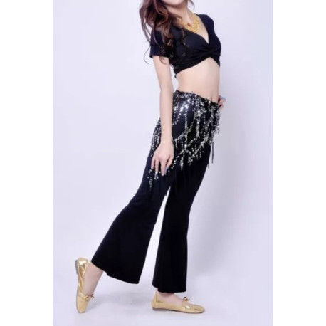 Tenue de cours complète noire et argent pour la Danse