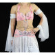 Costume orientale blanc pour la scène grâcieux