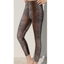 Legging léopard marron