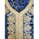 Robe d'intérieur orientale imprimé léopard