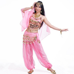 Costume Jasmine 2 pièces Rose pâle