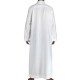 Djellaba homme PROMO blanc pur col mao 