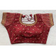 Haut court pour tenue indienne manches courtes