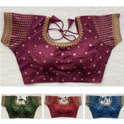 Haut court pour tenue indienne manches courtes