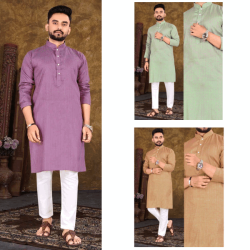 Kurta homme et pantalon assorti