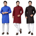 Ensemble Kurta et pantalon indien pour Homme