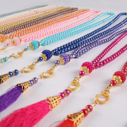 Tasbih 99 perles rondes couleur