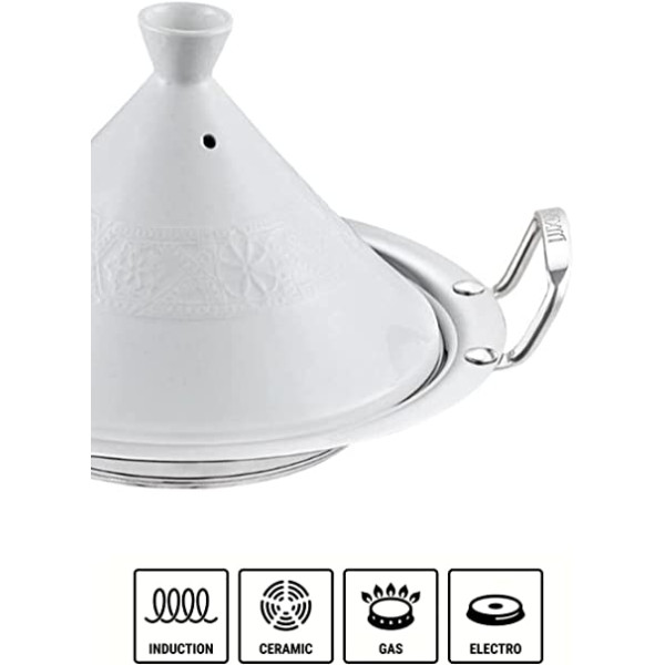 Tajine fonte tous feux et four 34cm