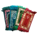 Tapis de prière enfant aspect velours 