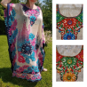 Djellaba femme été style provençal
