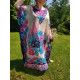 Djellaba femme été style provençal