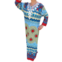 Robe longue orientale ethnique chic
