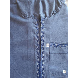 Qamis capuche Homme