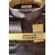 Qamis moderne col chemise soyeux