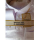 Qamis moderne col chemise soyeux
