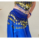 Femme Costume danse du ventre bleu roy