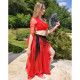 Ceinture foulard filet de danse orientale noir