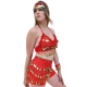 Set de danse orientale pas cher ceinture + top 