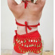 Set de danse orientale pas cher ceinture + top 
