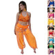 Tenue de danse indienne et orientale orange 