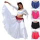 Tenue de danse fusion flamenco orientale blanche jupe et top