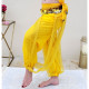 Sarouel de danse orientale jaune