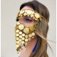 Bijou de visage oriental à pièces