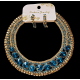 Parure de bijoux indiens en strass