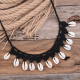 Collier coquillage Cauris ras de cou