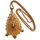 Pendentif Meskia et son collier traditionnel