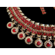 Parure collier strass + Boucles d'oreilles 