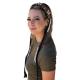 Bandeau de tête élastiqué tribal 