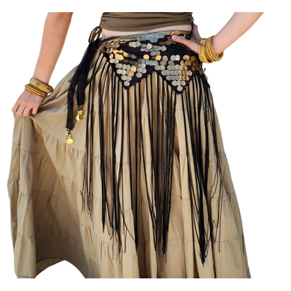 Choisir 22.9m 4 Niveaux Jupe Ventre Danse Ehs Gypsy Jupe Tribal