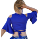 Top de Danse Orientale Épaules Découvertes 
