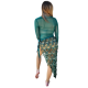 Ceinture jupette longue scintillante