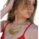 Collier Oriental et boucles d'oreilles breloques