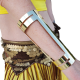 Bracelet de poignet or style tribal 
