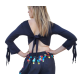 Top de cours de danse orientale noir