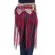Ceinture de danse orientale tribal antique 