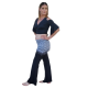 Ensemble tenue de cours noir pour entraînement