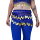 Tenue mode de cours de danse bleu royal