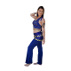 Tenue mode de cours de danse bleu royal