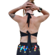Top de Danse Femme Scintillant en Paillettes et Sequins