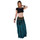 Tenue tribale de danse orientale indigo