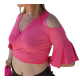 Tenue de danse orientale bicolore ultra fluide